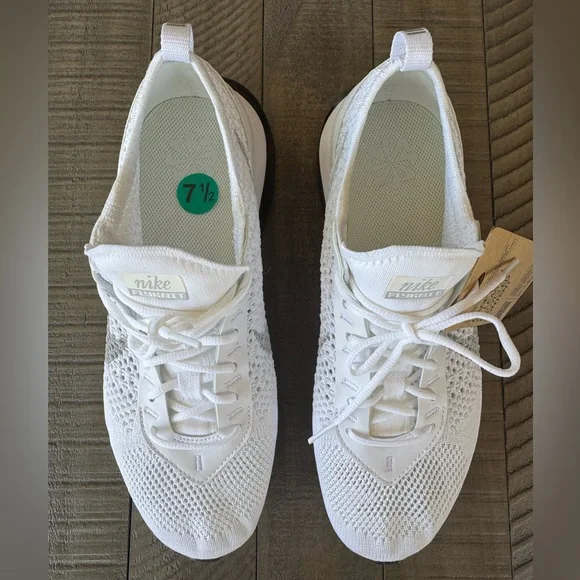 Nike Air Max Flyknit Racer Next Nature Pure Platinum Men’s Size 7.5 (NWT) - Picture 2 of 14